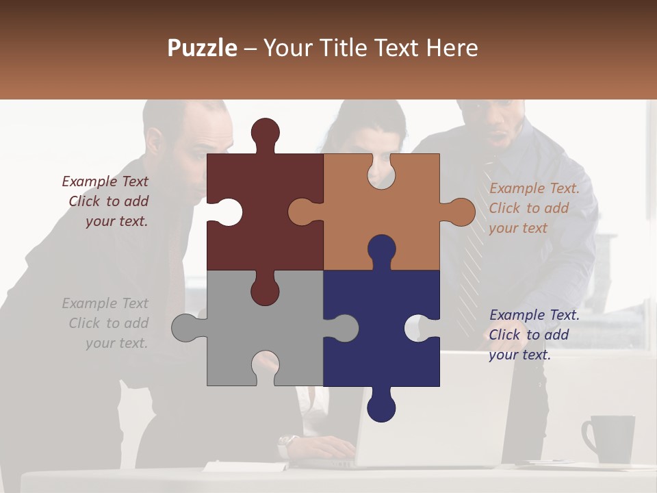 Together Man Woman PowerPoint Template