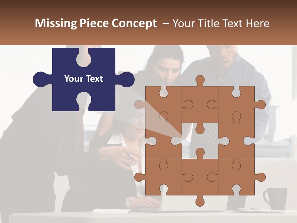 Together Man Woman PowerPoint Template