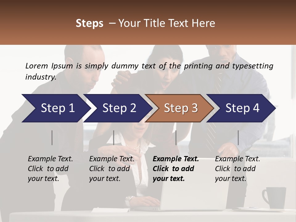 Together Man Woman PowerPoint Template