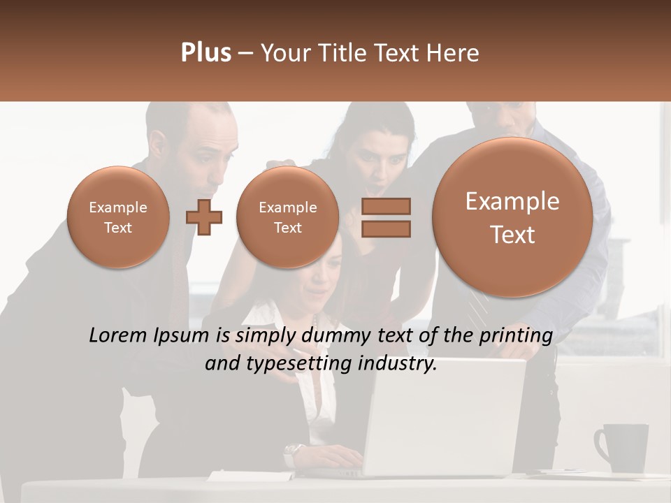 Together Man Woman PowerPoint Template