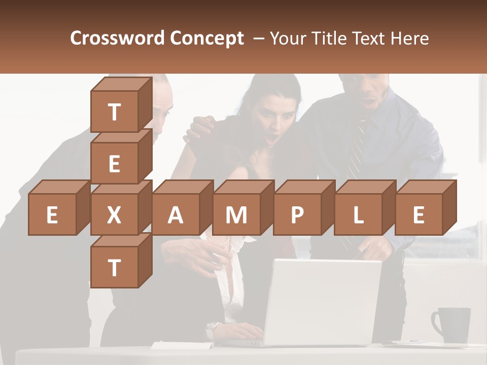 Together Man Woman PowerPoint Template