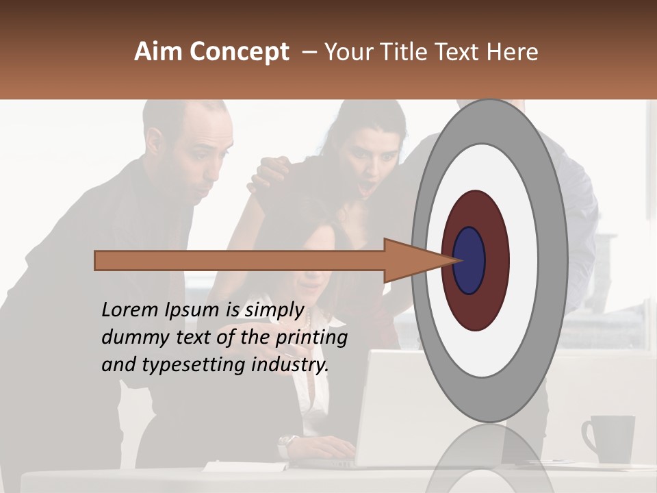 Together Man Woman PowerPoint Template