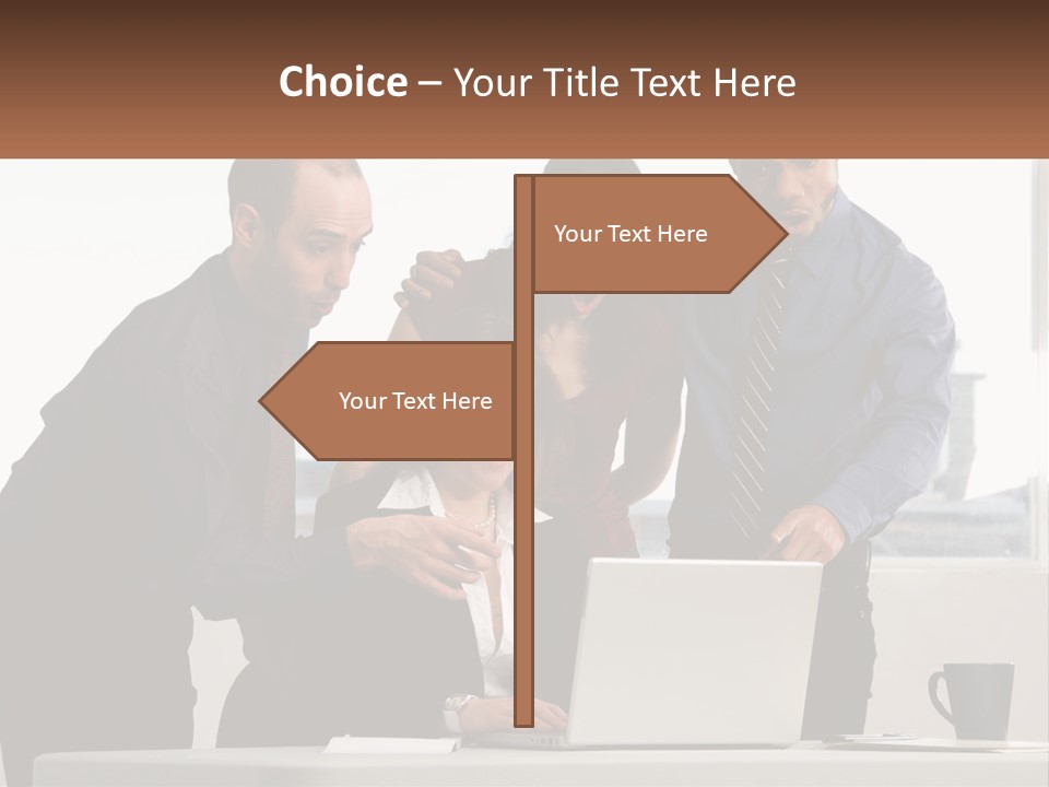 Together Man Woman PowerPoint Template