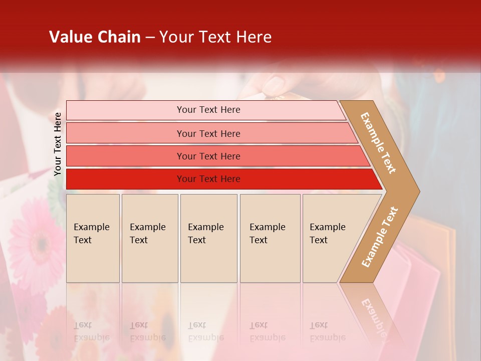 Consumer Mall Bag PowerPoint Template