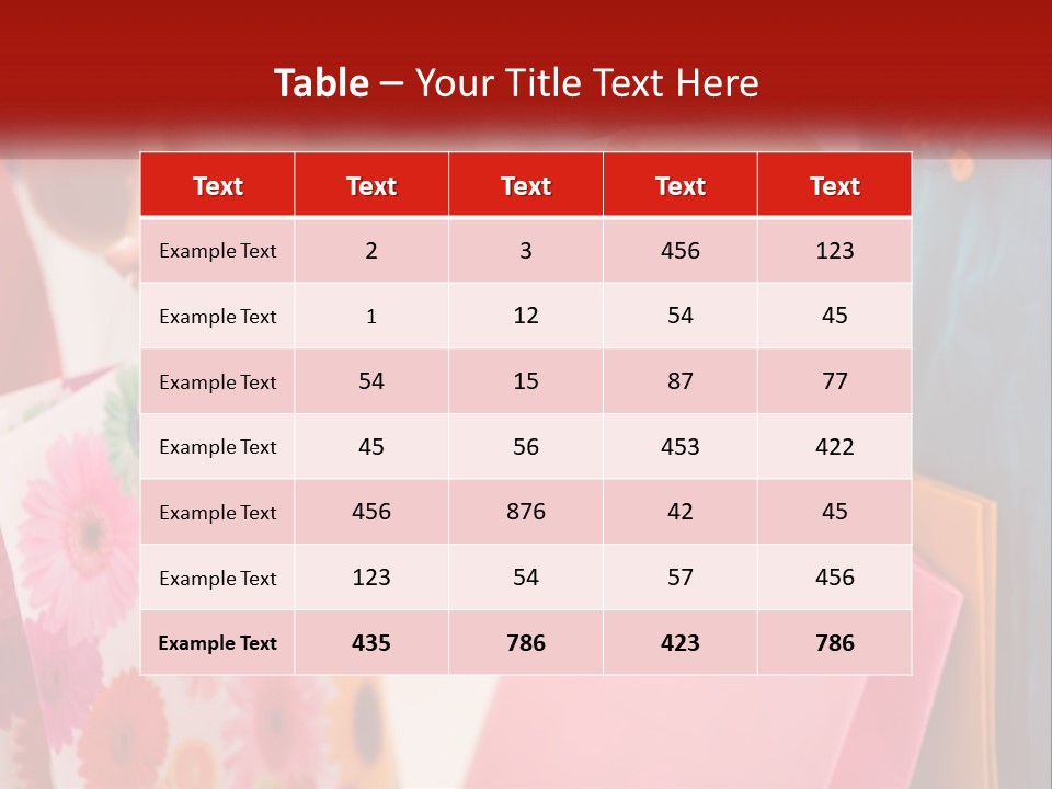 Consumer Mall Bag PowerPoint Template