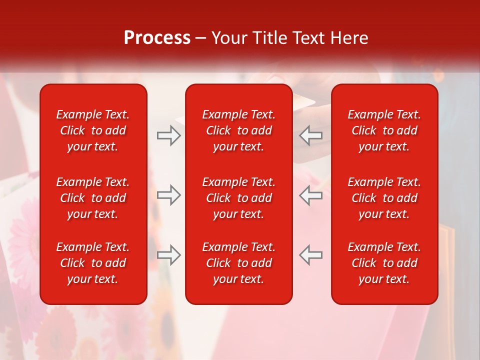 Consumer Mall Bag PowerPoint Template