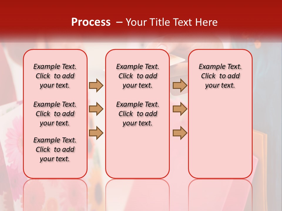 Consumer Mall Bag PowerPoint Template