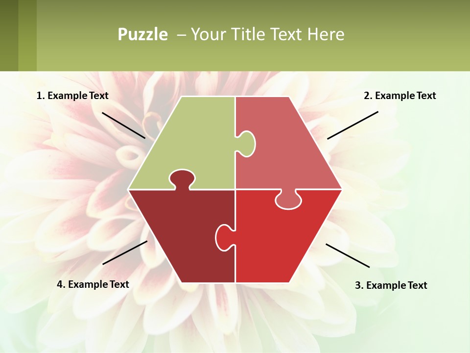 Nature Gardener Red PowerPoint Template