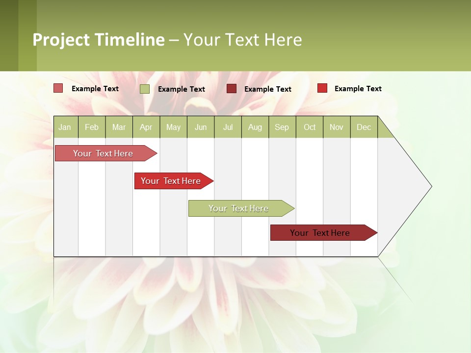 Nature Gardener Red PowerPoint Template