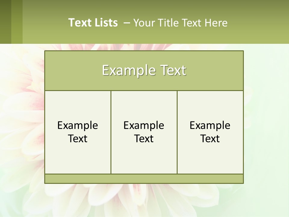 Nature Gardener Red PowerPoint Template