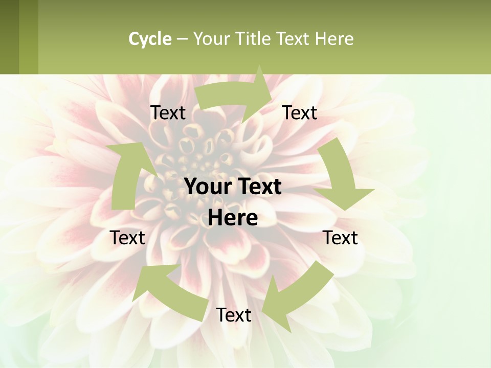 Nature Gardener Red PowerPoint Template