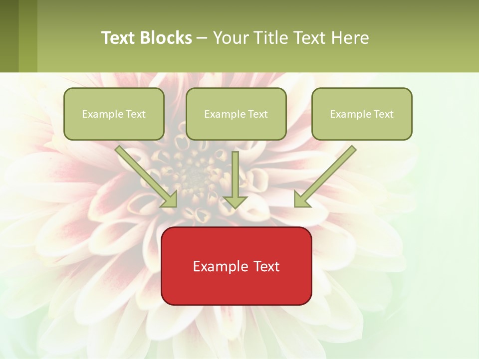 Nature Gardener Red PowerPoint Template