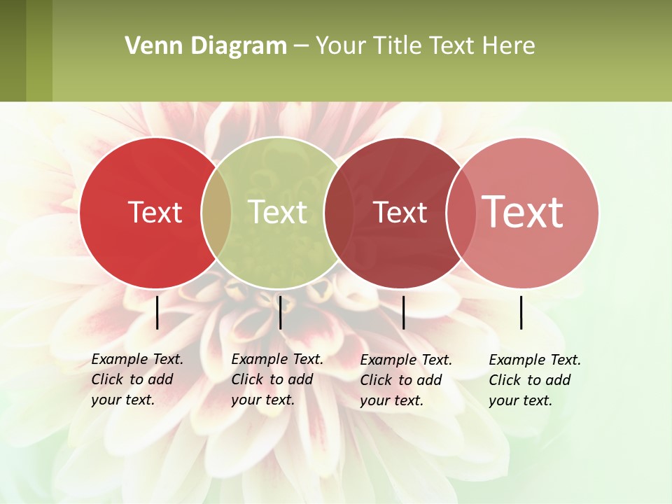 Nature Gardener Red PowerPoint Template