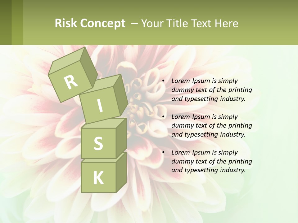 Nature Gardener Red PowerPoint Template