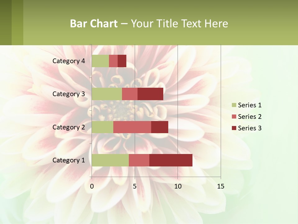 Nature Gardener Red PowerPoint Template