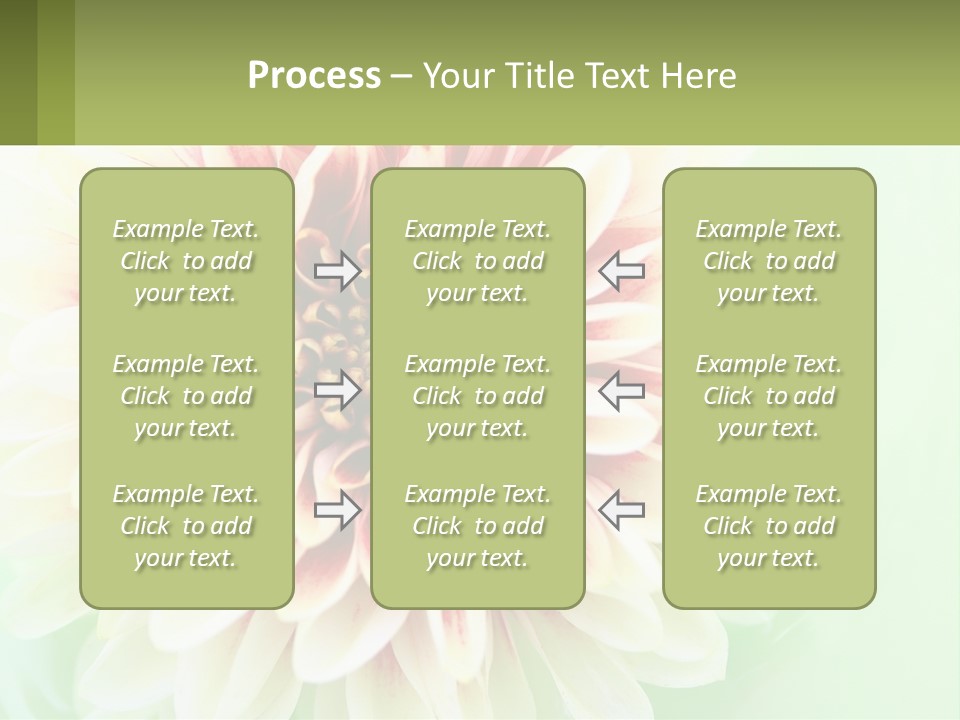 Nature Gardener Red PowerPoint Template