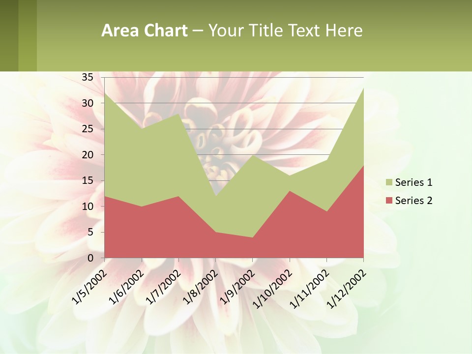Nature Gardener Red PowerPoint Template