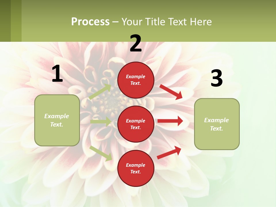 Nature Gardener Red PowerPoint Template