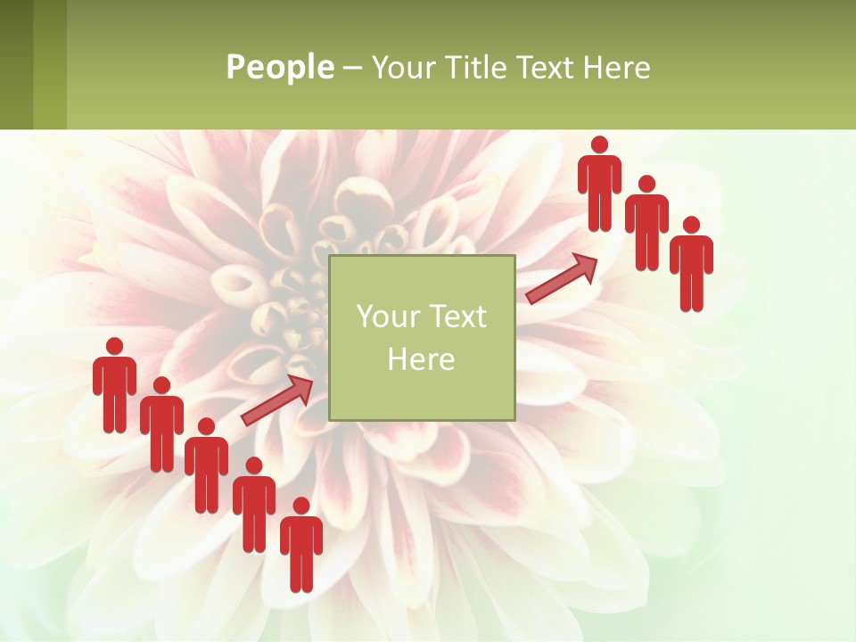 Nature Gardener Red PowerPoint Template