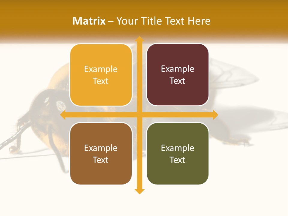 Pollen Natural Feeding PowerPoint Template