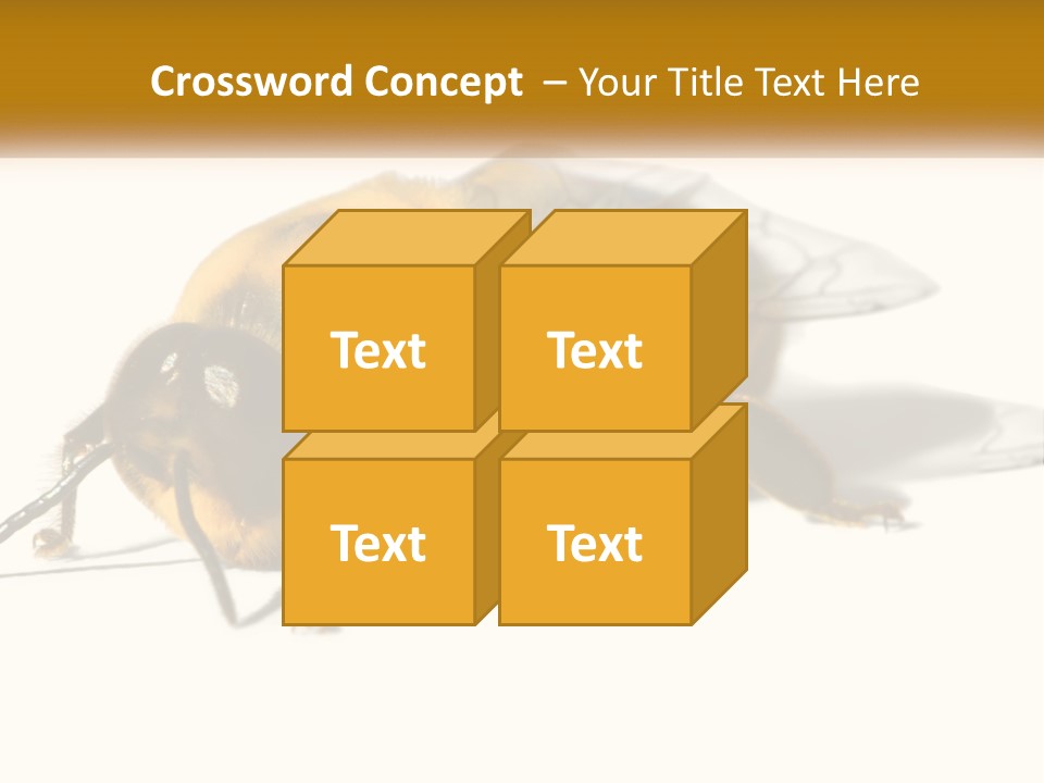 Pollen Natural Feeding PowerPoint Template