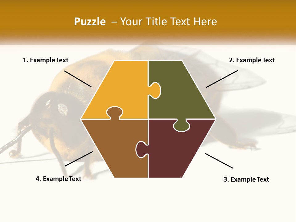 Pollen Natural Feeding PowerPoint Template