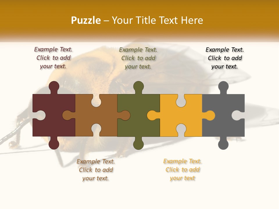 Pollen Natural Feeding PowerPoint Template