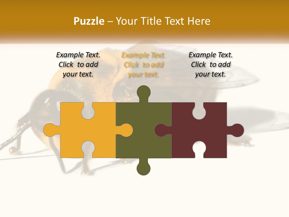 Pollen Natural Feeding PowerPoint Template