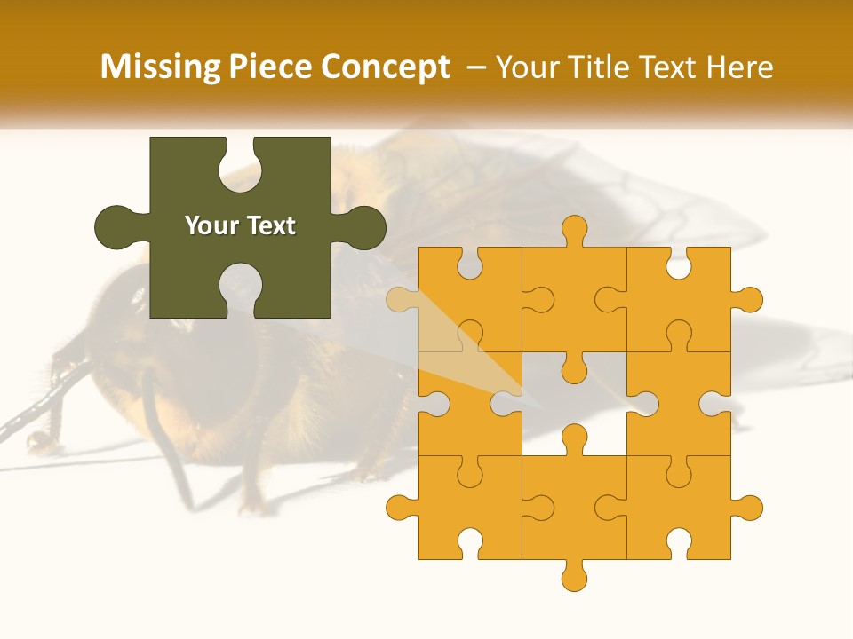 Pollen Natural Feeding PowerPoint Template