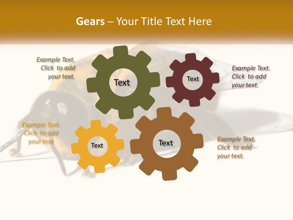 Pollen Natural Feeding PowerPoint Template