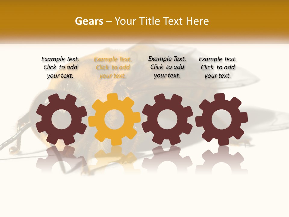 Pollen Natural Feeding PowerPoint Template