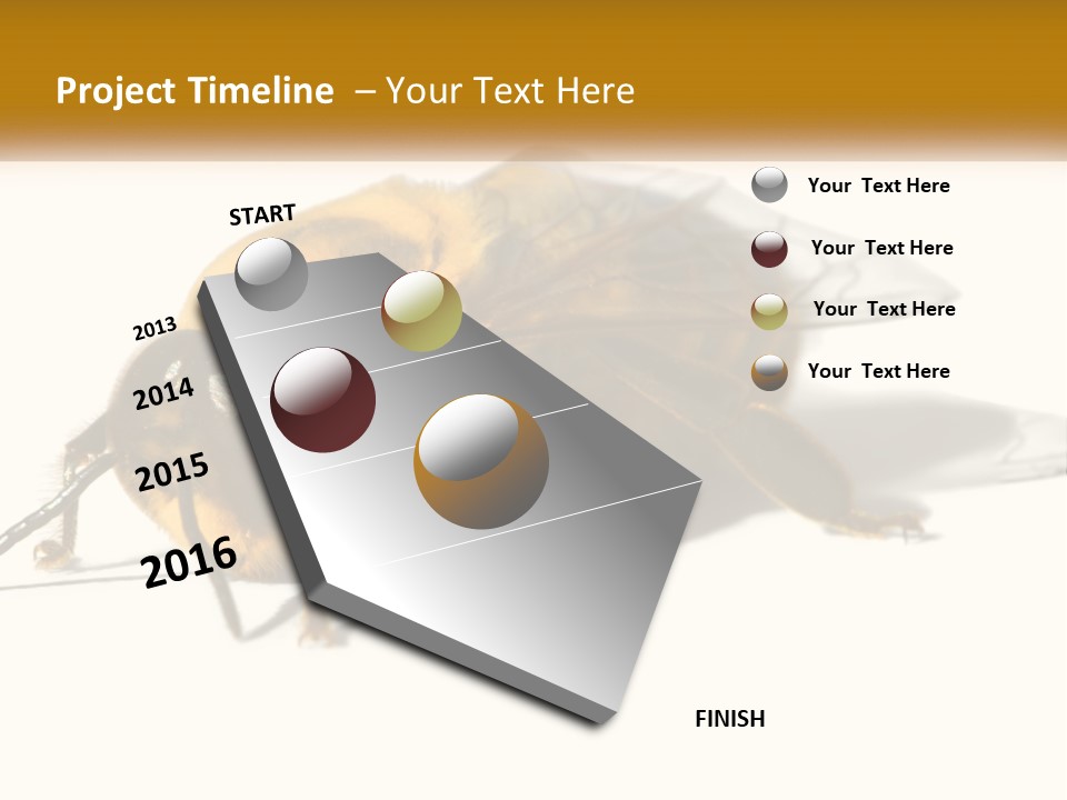 Pollen Natural Feeding PowerPoint Template