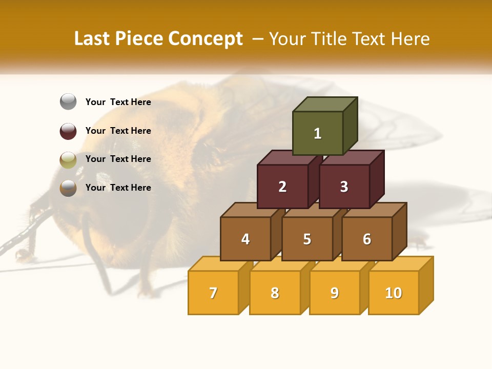 Pollen Natural Feeding PowerPoint Template