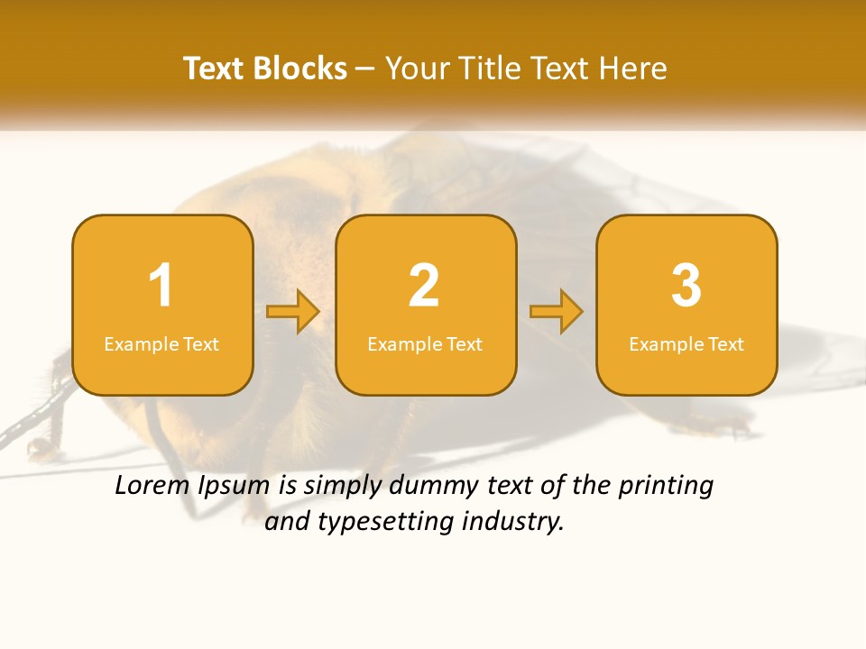 Pollen Natural Feeding PowerPoint Template