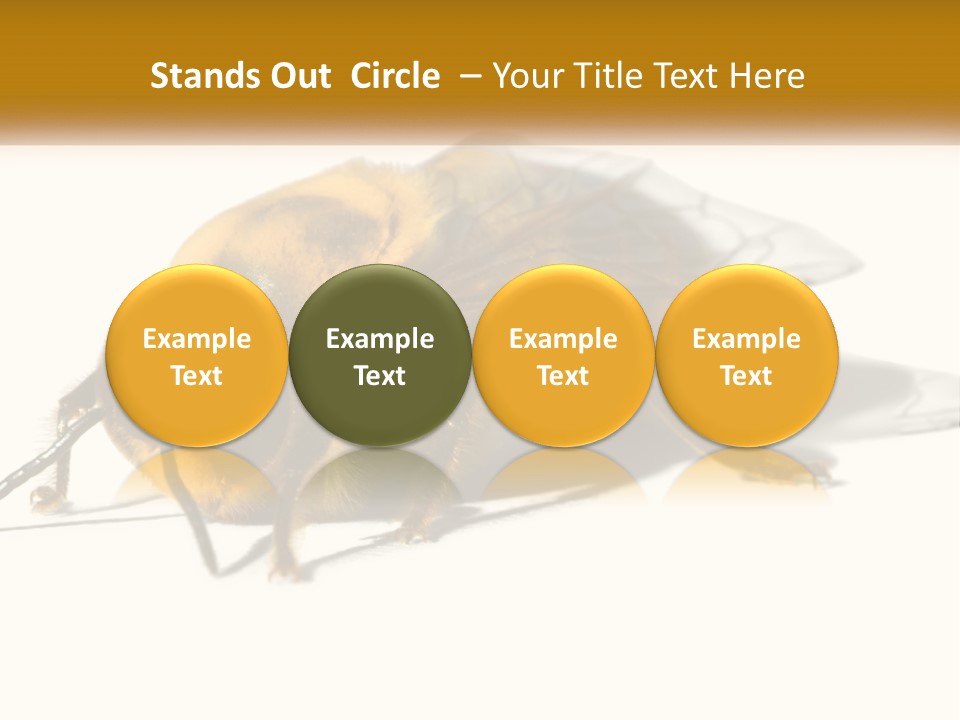 Pollen Natural Feeding PowerPoint Template