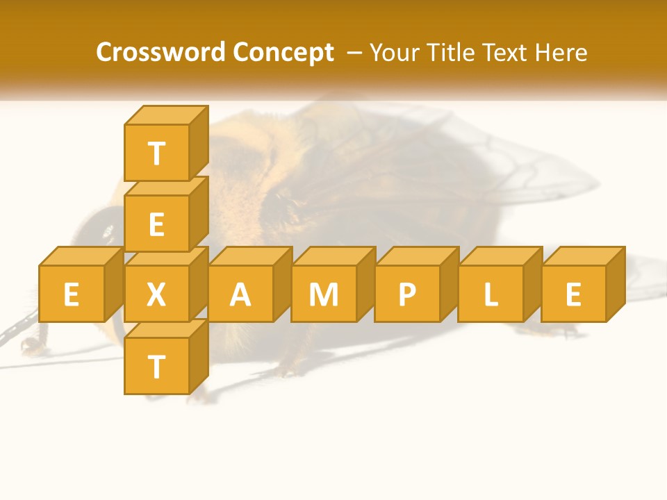 Pollen Natural Feeding PowerPoint Template