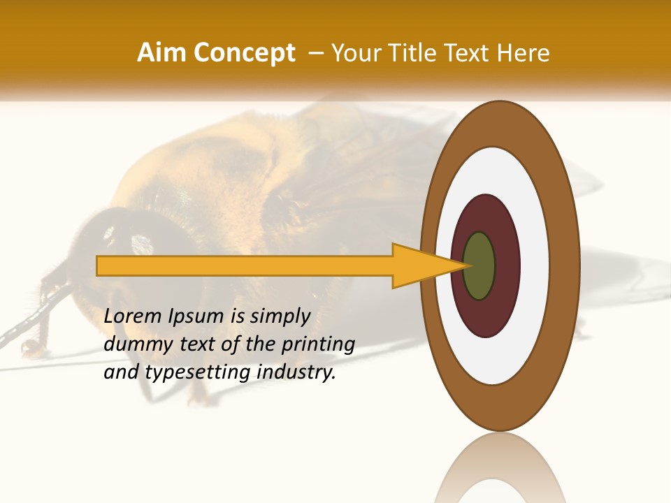 Pollen Natural Feeding PowerPoint Template