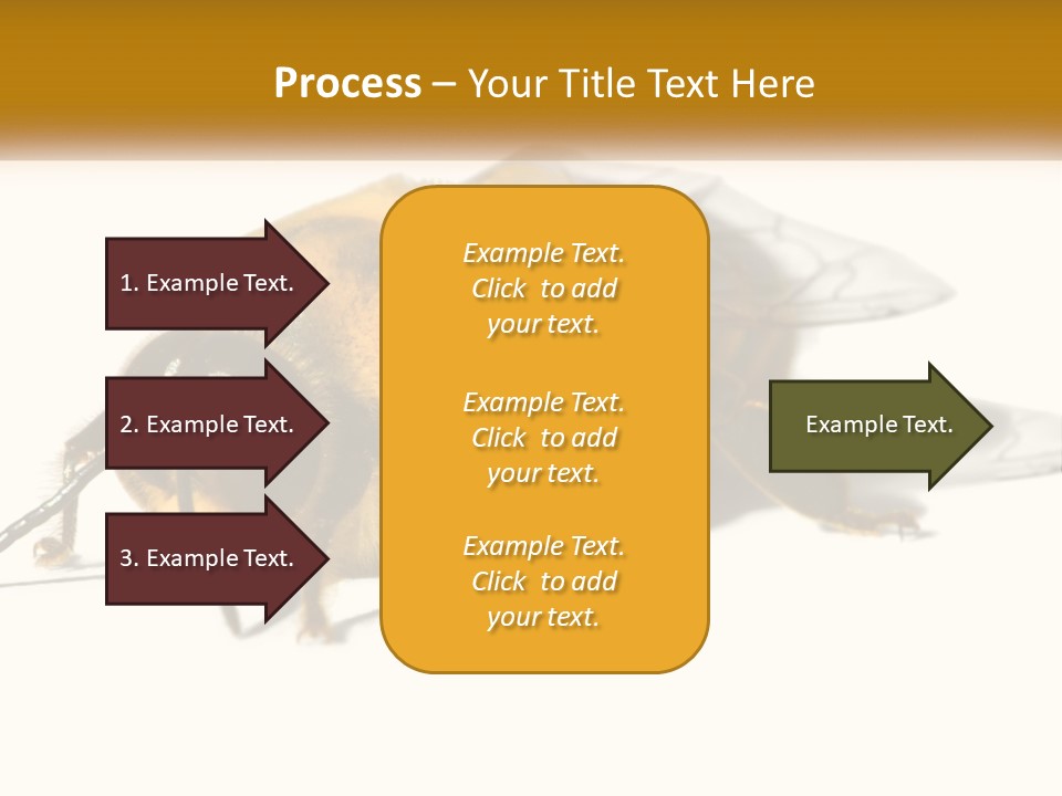 Pollen Natural Feeding PowerPoint Template