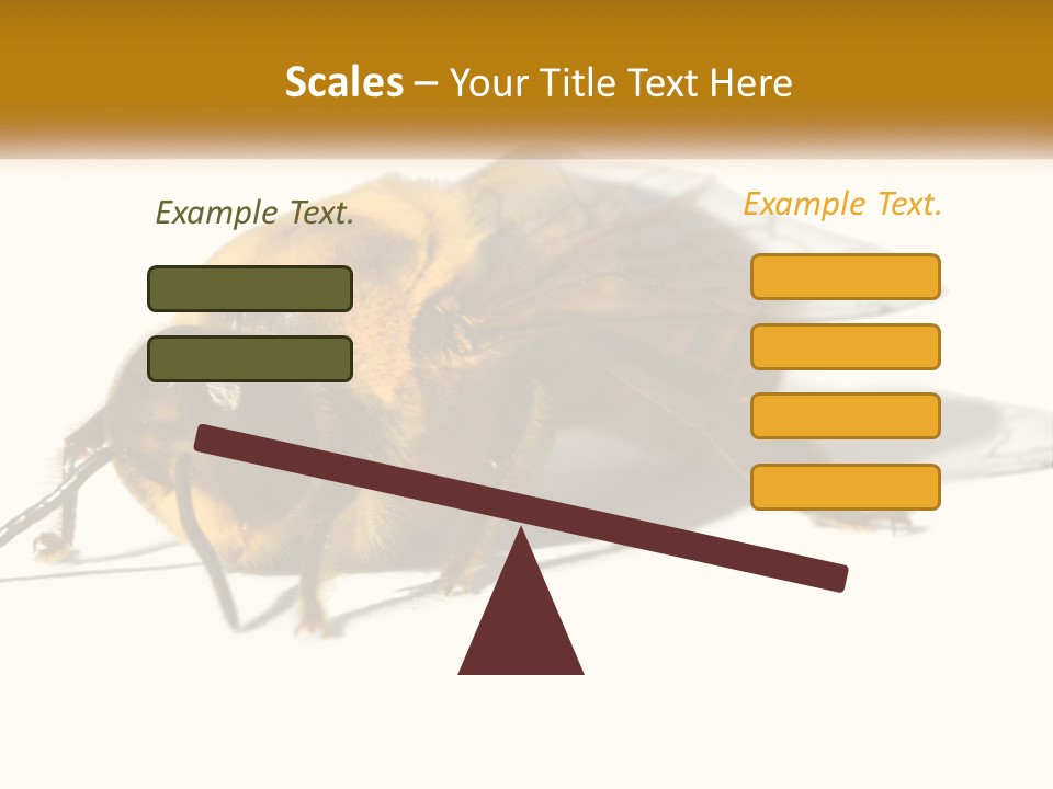 Pollen Natural Feeding PowerPoint Template