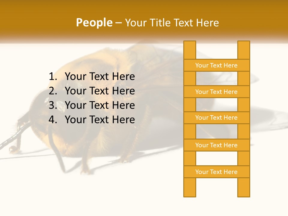 Pollen Natural Feeding PowerPoint Template