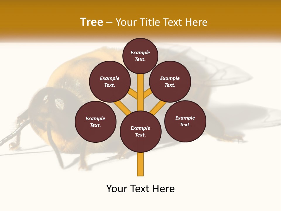 Pollen Natural Feeding PowerPoint Template