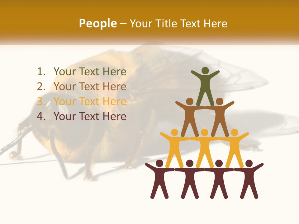 Pollen Natural Feeding PowerPoint Template