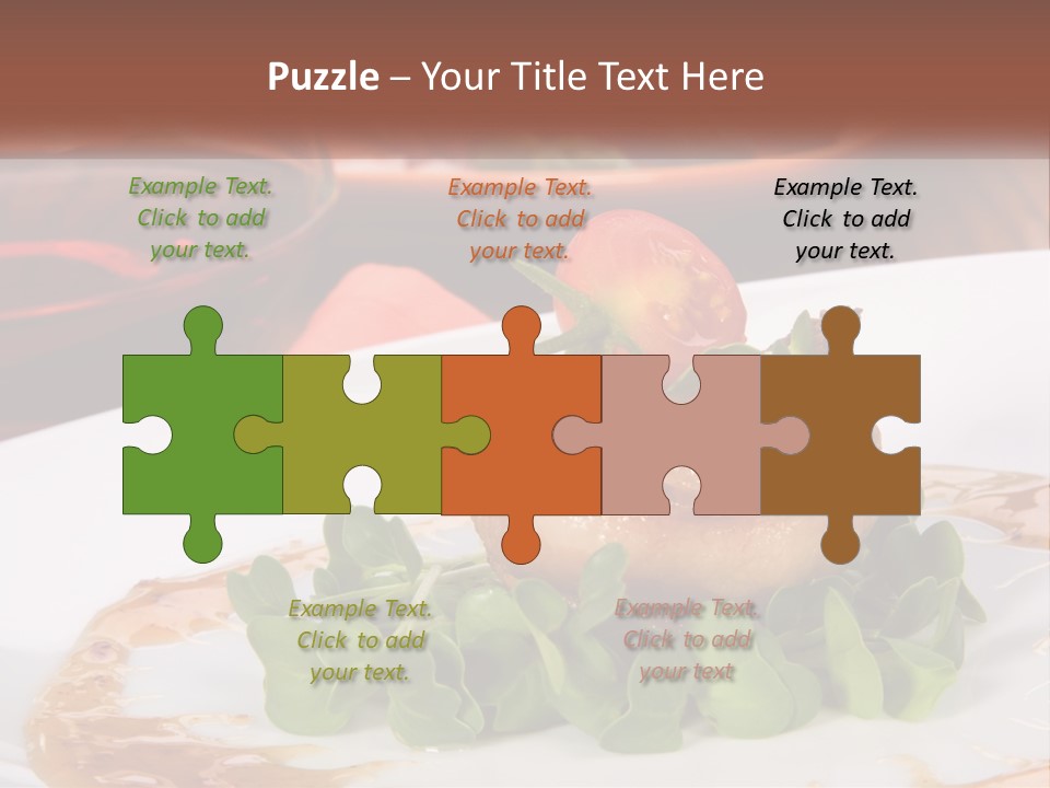 Restaurant Diet Shellfish PowerPoint Template