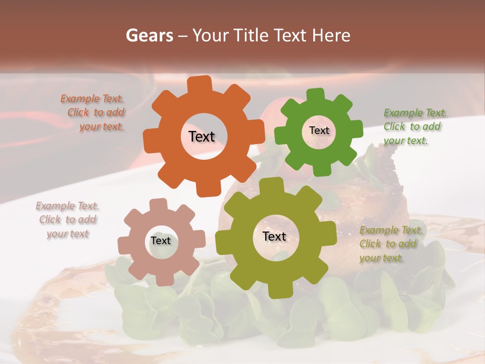 Restaurant Diet Shellfish PowerPoint Template