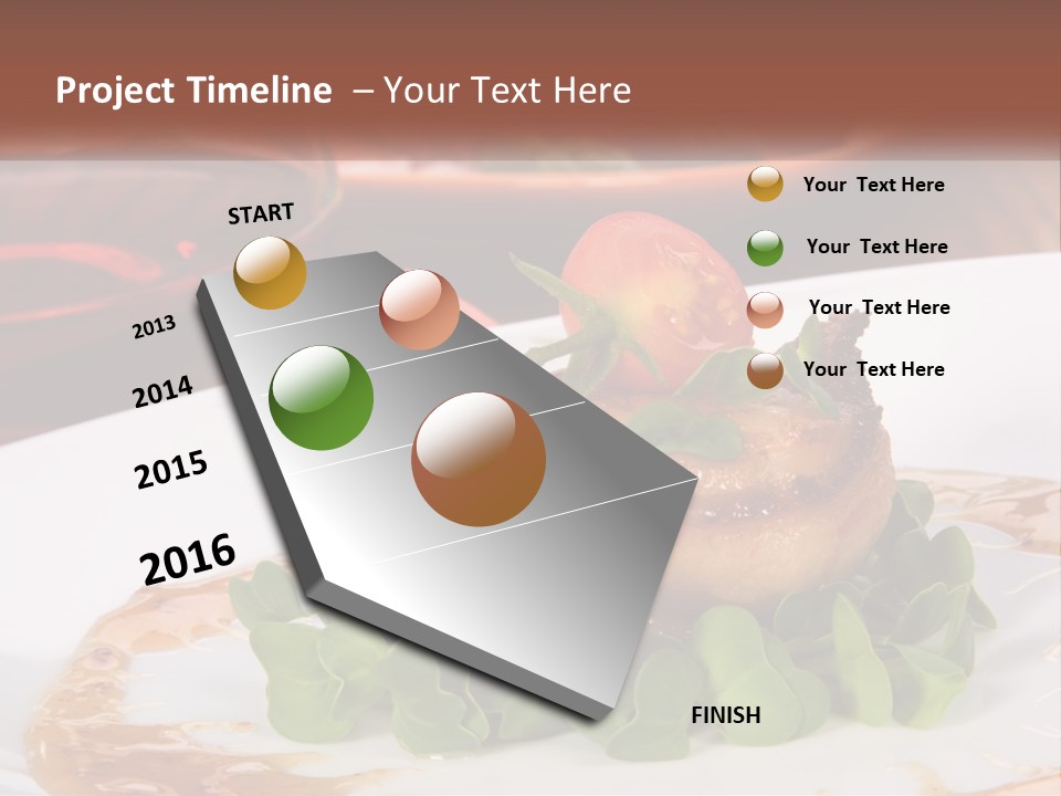 Restaurant Diet Shellfish PowerPoint Template