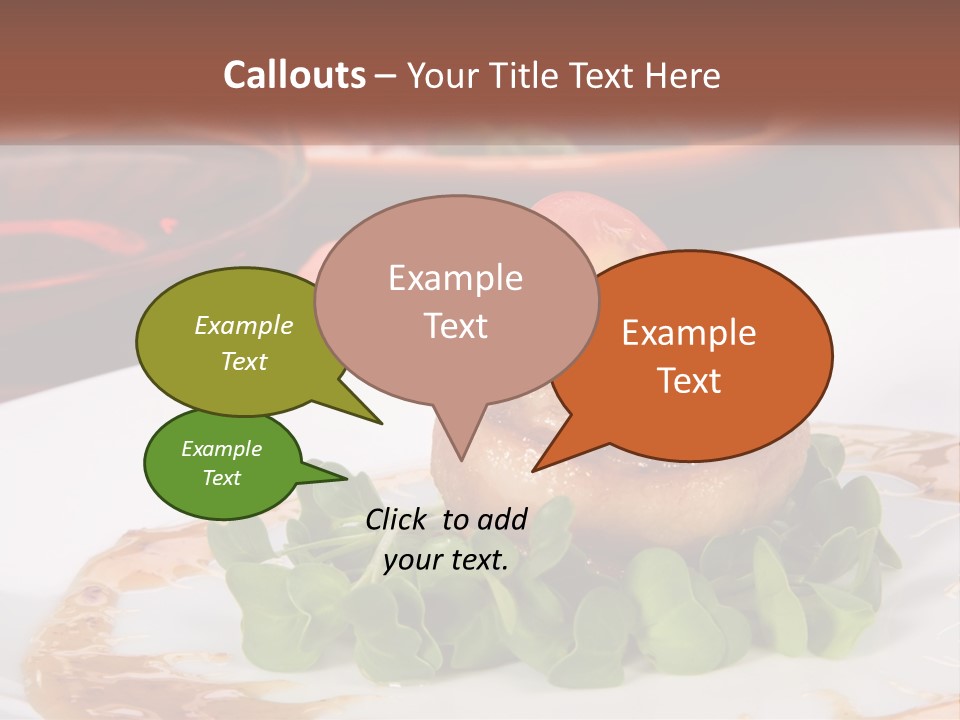 Restaurant Diet Shellfish PowerPoint Template