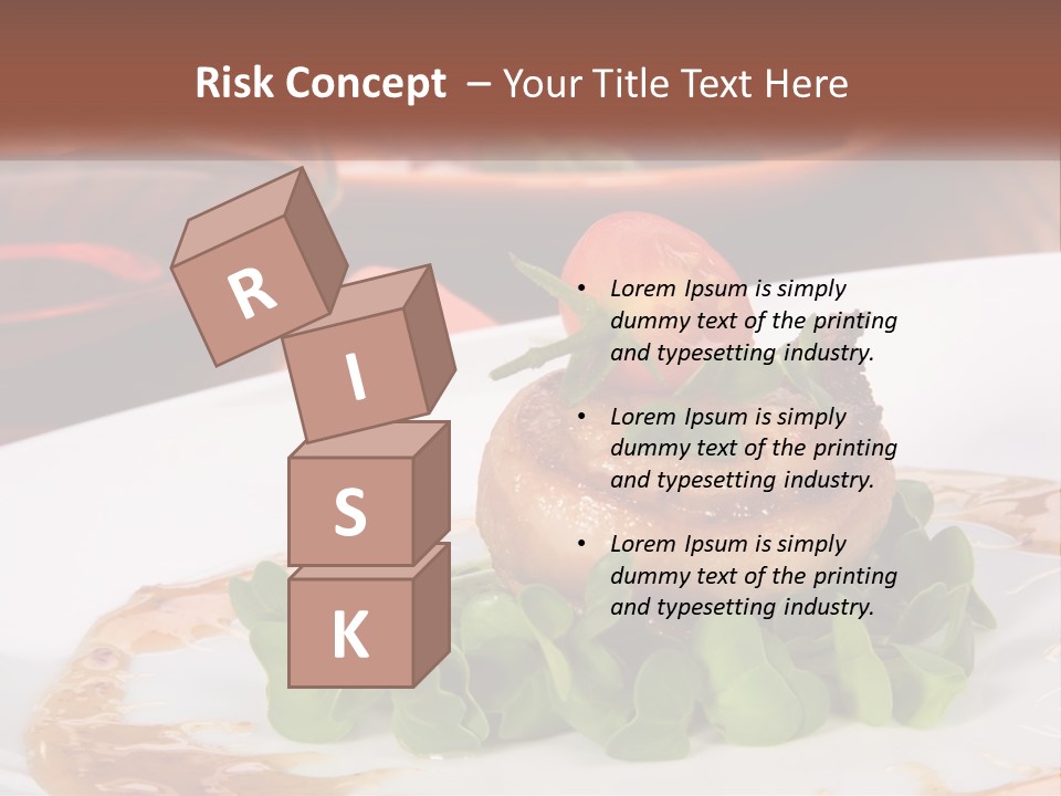 Restaurant Diet Shellfish PowerPoint Template