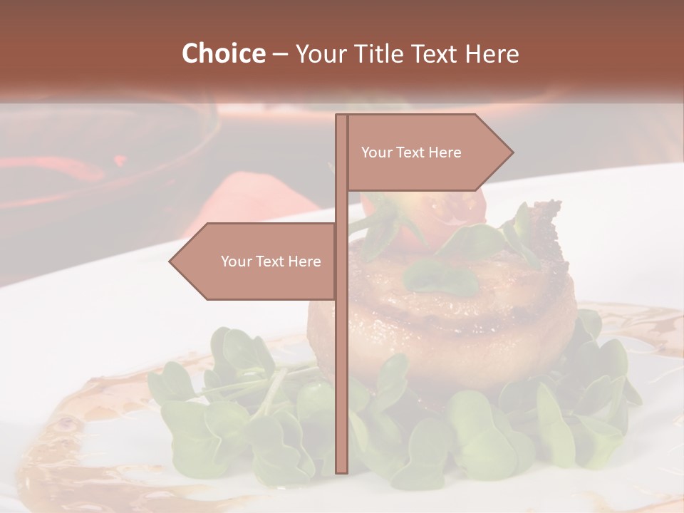 Restaurant Diet Shellfish PowerPoint Template