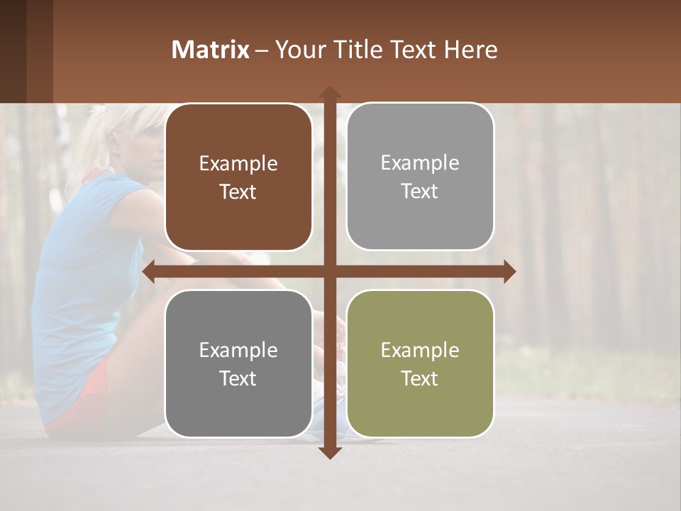 Blond Body Life PowerPoint Template