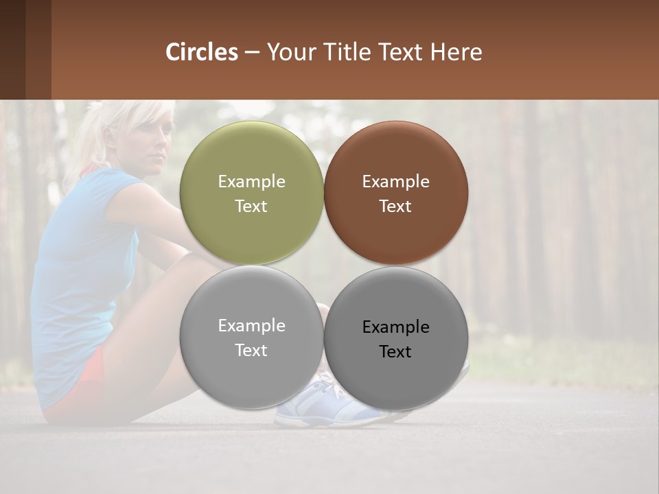 Blond Body Life PowerPoint Template